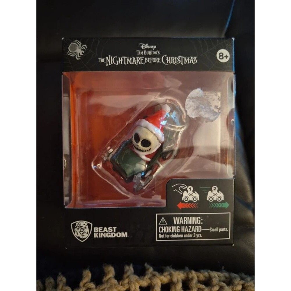 Disney Nightmare Before Christmas Jack Skellington pullback toy